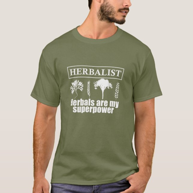 Camiseta Tipos de herbarios (Anverso)