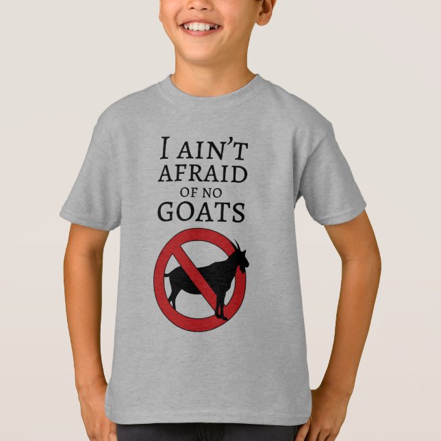 Camiseta Tipos de la cabra (Anverso)