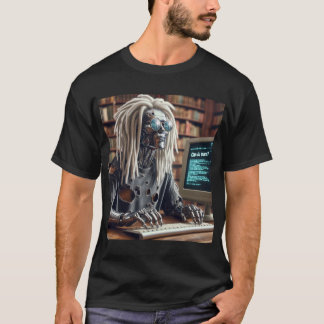 Camiseta Tipos de robots en el teclado