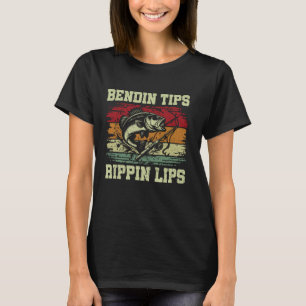 Camiseta Tips Bendin Rippin Lip Pescador Bas