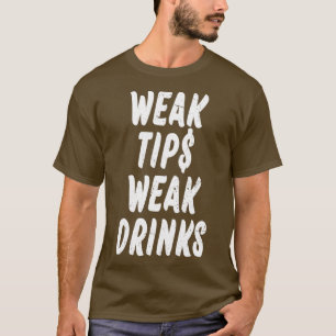 Camiseta Tips débiles Bebidas débiles 1