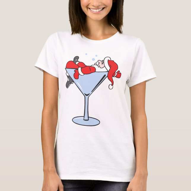 Camiseta Tipsy Santa (Anverso)