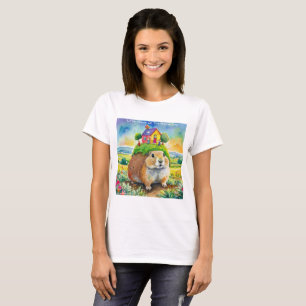 Camiseta Tira cómica de la vida del perro de la pradera de 