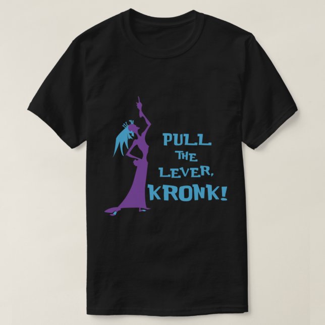 Camiseta Tira De La Palanca - Emperadores Nueva Ranura De T (Diseño del anverso)