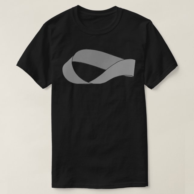 Camiseta Tira de Mbius Silver (Diseño del anverso)