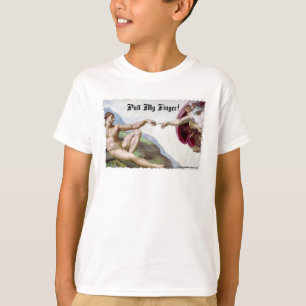 Camiseta Tira de mi dedo - Humor de pedo de la creación de
