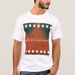 Camiseta Tira de película de 35 mm, rasguños geniales.