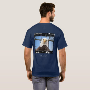 Camiseta Tira de película de águila calva con cara de mirad