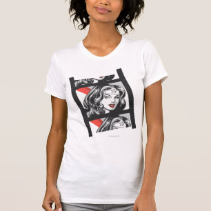 Camiseta Tira de película de mujer maravilla