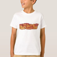 Tira de tocino frita