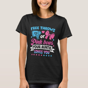 Camiseta Tira libre o arcos rosados tía ama a tu bebé
