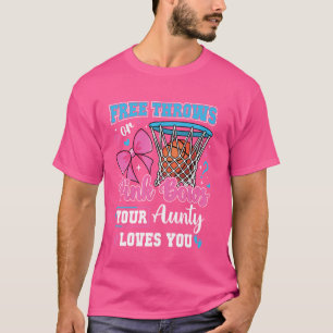 Camiseta Tira libre o arcos rosados Tía ama a tu bebé Gend