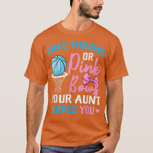 Camiseta Tira libre o arcos rosados Tía te ama el género Re