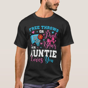 Camiseta Tira libre o arcos rosados tía te ama género R