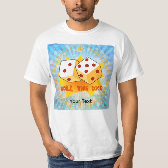 Camiseta Tira Los Dados (Anverso)