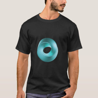 Camiseta Tira móvil azul 3D