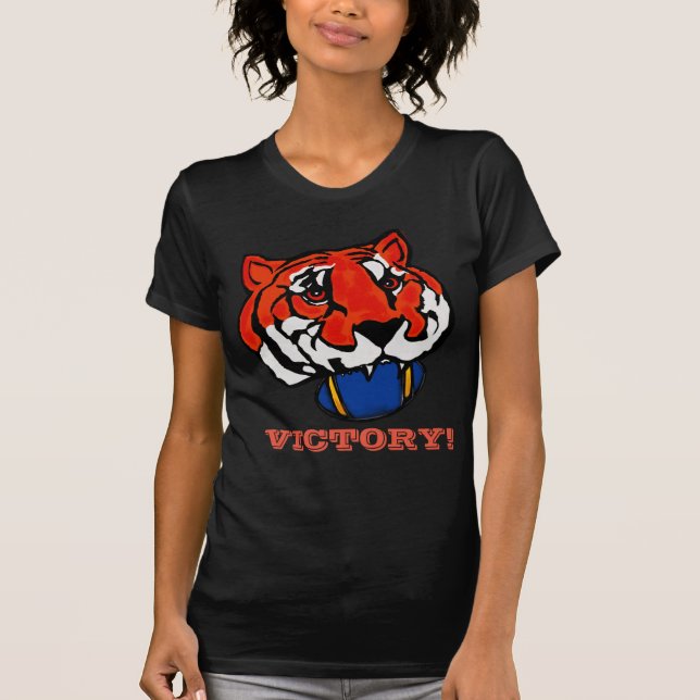 Camiseta TIRA naranja Y NEGRA (Anverso)