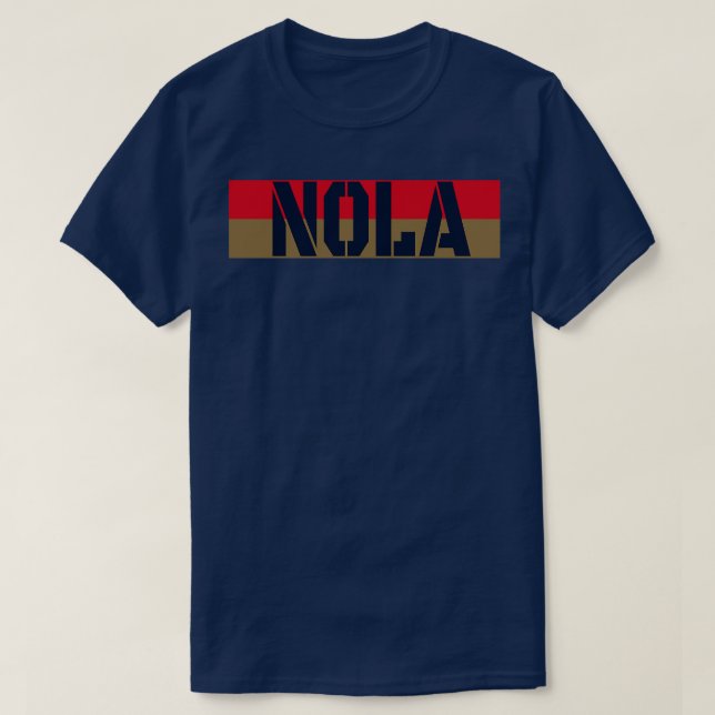 Camiseta tira roja y marrón TShirt (Diseño del anverso)