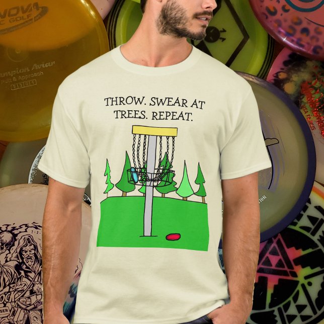 Camiseta Tira, suela en los árboles, repite el disco Humor  (Subido por el creador)