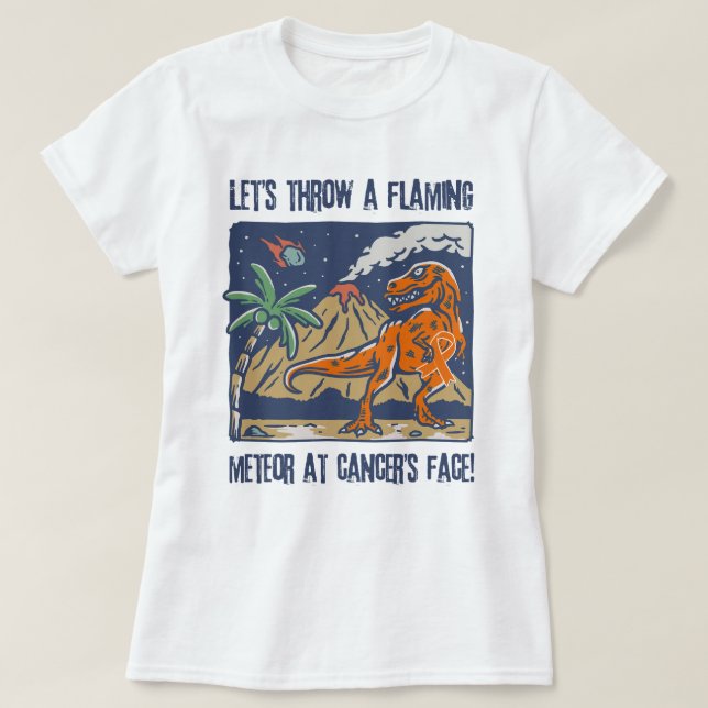 Camiseta Tira Un Flamante Meteor A La Conciencia De La Leuc (Diseño del anverso)