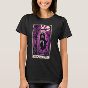 Camiseta Tirada de cartas de tarot divertida para gimnasio