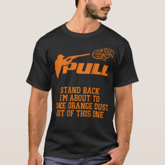 Camiseta Tirador de blanco de arcilla divertido dice tirar 