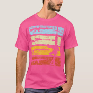 Camiseta Tirador de pistola ametralladora disparando