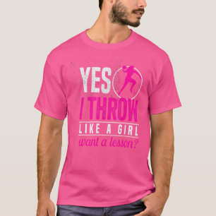Camiseta Tirador De Tiras Sí, Tira Como Un Chica Que Quiere