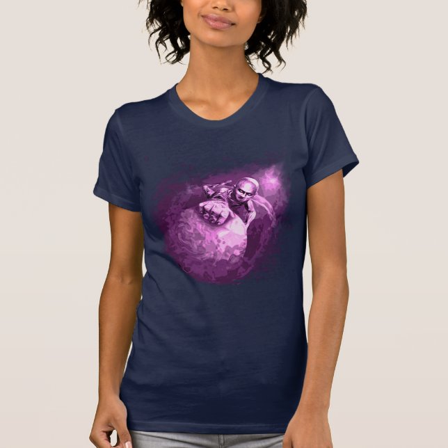 Camiseta tirador del planeta (Anverso)