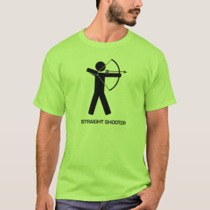 Camiseta Tirador directo (Arquero negro) T