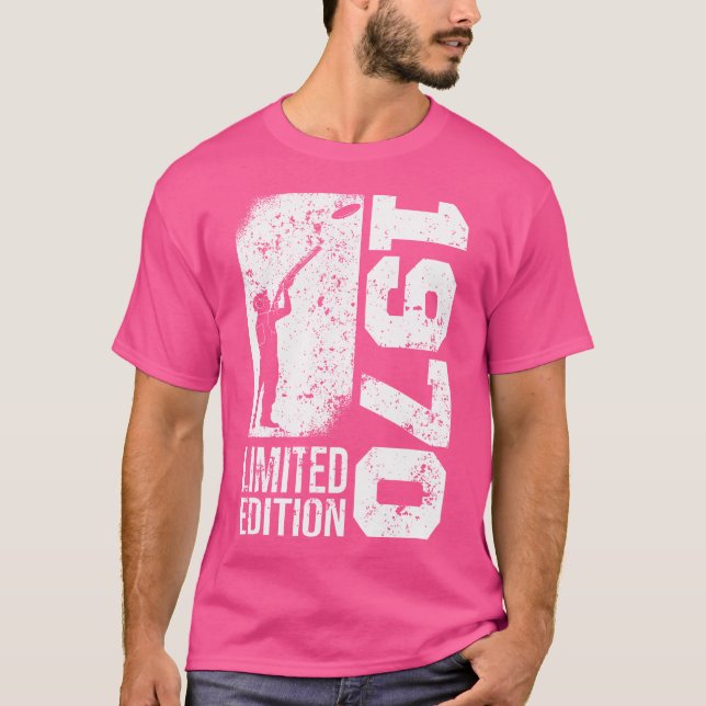 Camiseta Tiradores de Fango Cumpleaños 1970 Tiro al Plato (Anverso)
