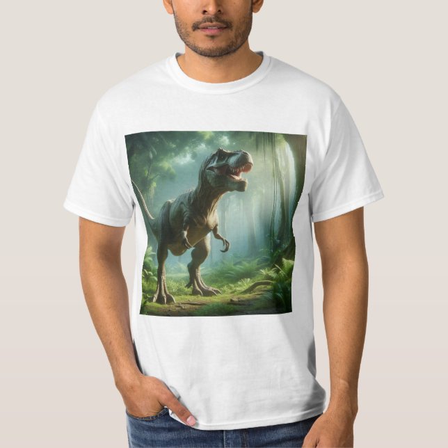Camiseta Tiranosaurio Rex: El Rey de los Dinosaurios (Anverso)