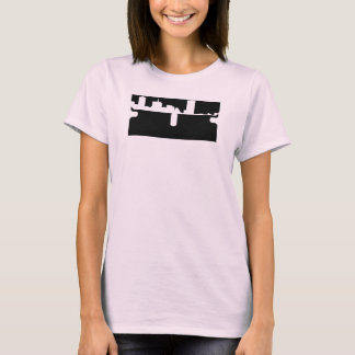 Camiseta Tirante de espagueti de la maquinilla de afeitar