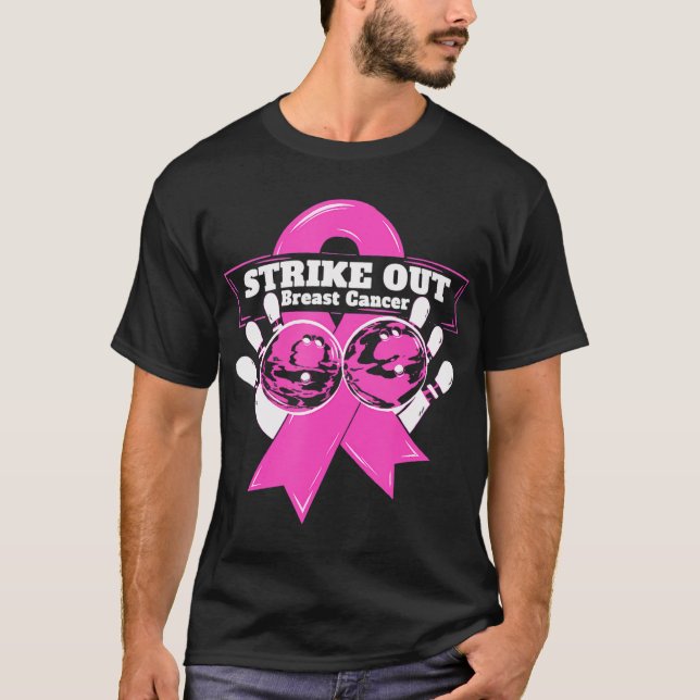Camiseta Tirar contra el cáncer de mama (Anverso)