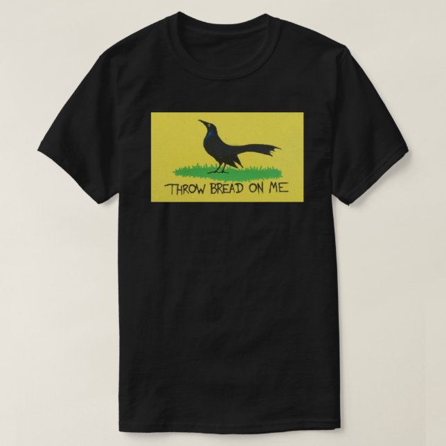 Camiseta Tirar El Pan Sobre Mí Pegatina De Pegatinas De Par (Diseño del anverso)