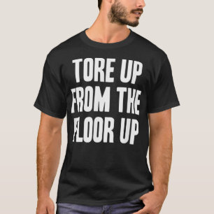 Camiseta Tirar hacia arriba desde el suelo para beber