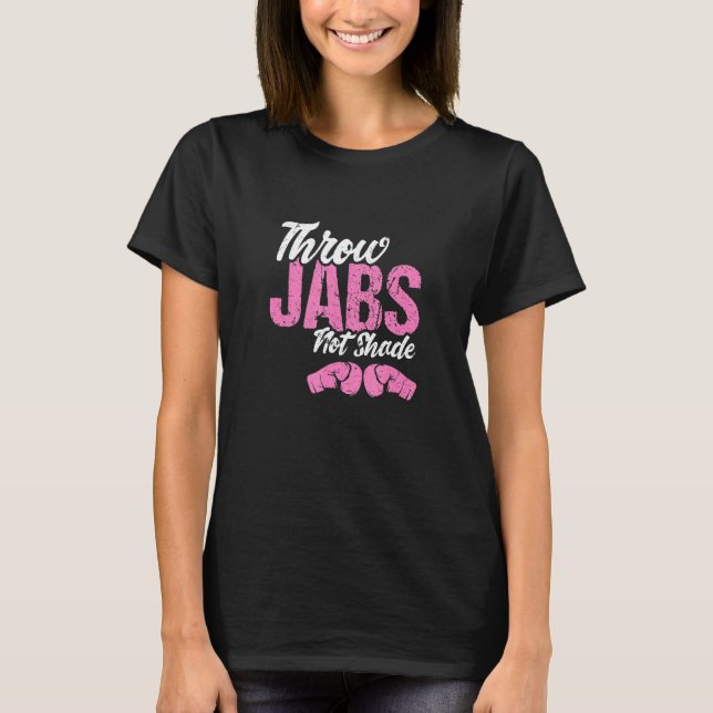 Camiseta Tirar Jabs No Sombrar El Taller De Autodefensa Kic (Anverso)