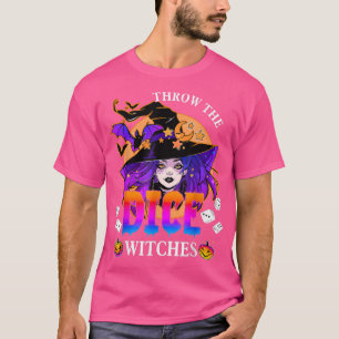 Camiseta Tirar las brujas de los dados Bunco Feliz Fiesta H