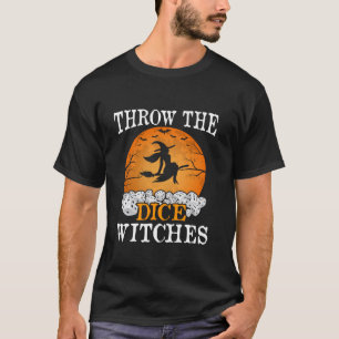 Camiseta Tirar las brujas de los dados Fiesta de Bunco Larg