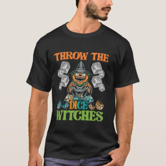 Camiseta Tirar los dados Testigos de calabaza de Bunco Ha