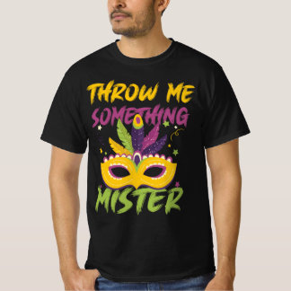 Camiseta Tirarme algo Fiesta de cuentas del señor Mardi Gra