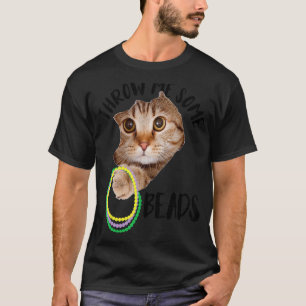 Camiseta Tirarme unas cuentas divertidas Mardi Gras Costume