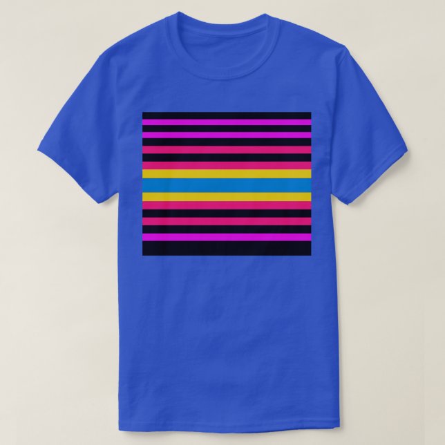 Camiseta Tiras de color BAUHAUS 9 (Diseño del anverso)