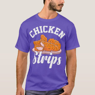Camiseta Tiras de pollo Tiras Fritas Dedos Dedos De Ala Cal