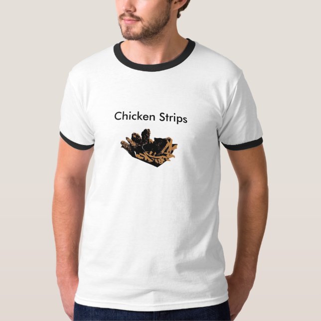 Camiseta Tiras del pollo