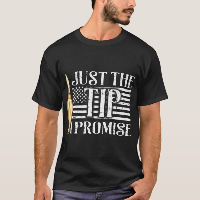 Camiseta Tiras impresas sólo la sugerencia (Anverso)