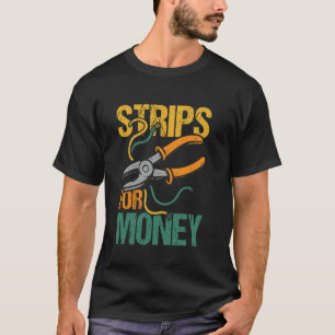 Camiseta Tiras por dinero Electricista Electricista