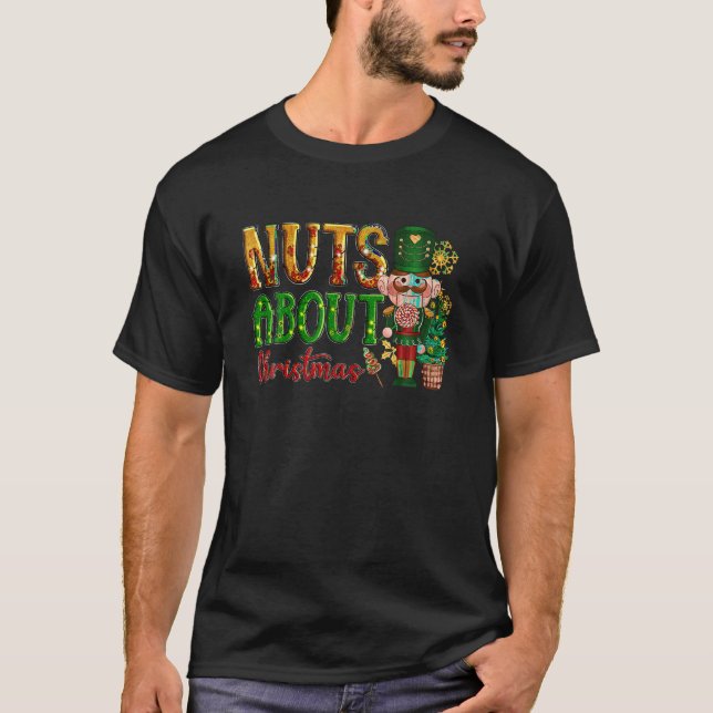 Camiseta Tiras retro sobre los Navidades del juego divertid (Anverso)