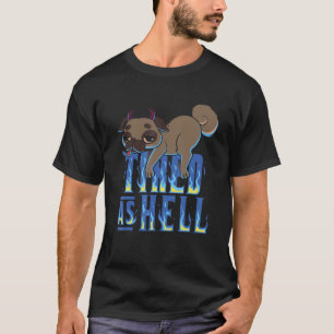 Camiseta Tiras Satánicas Cuestas Cansadas Como Un Infierno 