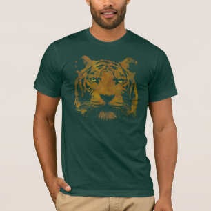 Camiseta Tiras tigres (camisas oscuras) Básicas masculinas